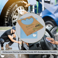 Swedish Dishcloths Ultimate 12 pk Blueberry Multipurpose Compostable Cleaning Eco Dish Cloths