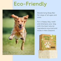 Natural Dog Shampoo Bar - Neem & Tea Tree | Eco-Friendly Pet Soap 200g