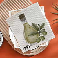 Eco Dishcloths Olives 6 Pack Premium Absorbent Swedish Dish Cloths