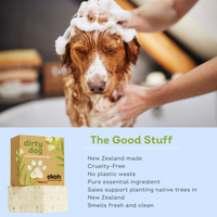 Dog Shampoo Conditioner Bar - Nourishing, Plastic-Free, Vegan, Cruelty-Free, Eco-Friendly, 200g