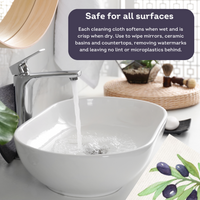 Swedish Dishcloths Ultimate 12 pk - Multipurpose Compostable Cleaning Eco Cloths - Olive Prints