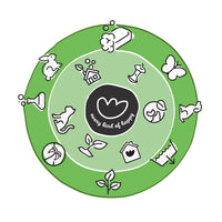 Eco Sponge Cloths Swedish Dishcloth 2 Pack Aussie Native Prints Compostable Dishcloths - Ekoh-Store