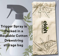 Trigger Spray Pump Dispenser Replacement - Adjustable Nozzle Black BPA Free 28mm/1.1inches - Ekoh-Store