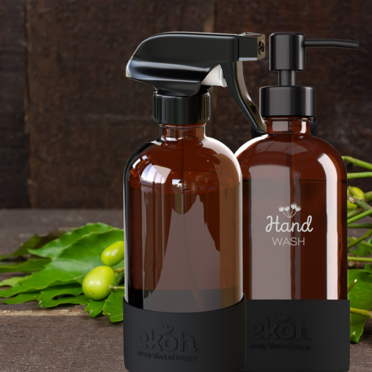 Why Use EKOH Reusable Glass Spray Bottles & Soap Dispensers