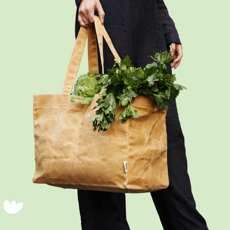 Large canvas best sale shopping bags