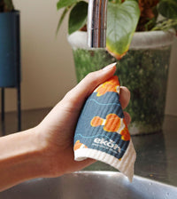 Swedish Dishcloth Clown Fish Print Compostable EKOH Sponge Cloth 1pc. - Ekoh-Store