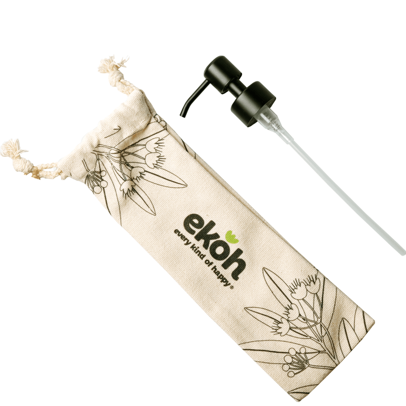 Pump Dispenser Replacement Black Stainless Steel Food Grade 28mm / 1.1inches - Ekoh-Store