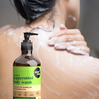 Body Wash Peppermint Bath & Shower Gel Australian Mint Oil 500ml - Ekoh-Store