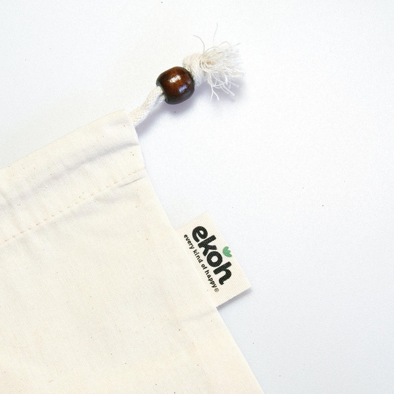 Organic Cotton Mesh Grocery Bag - Black - M50