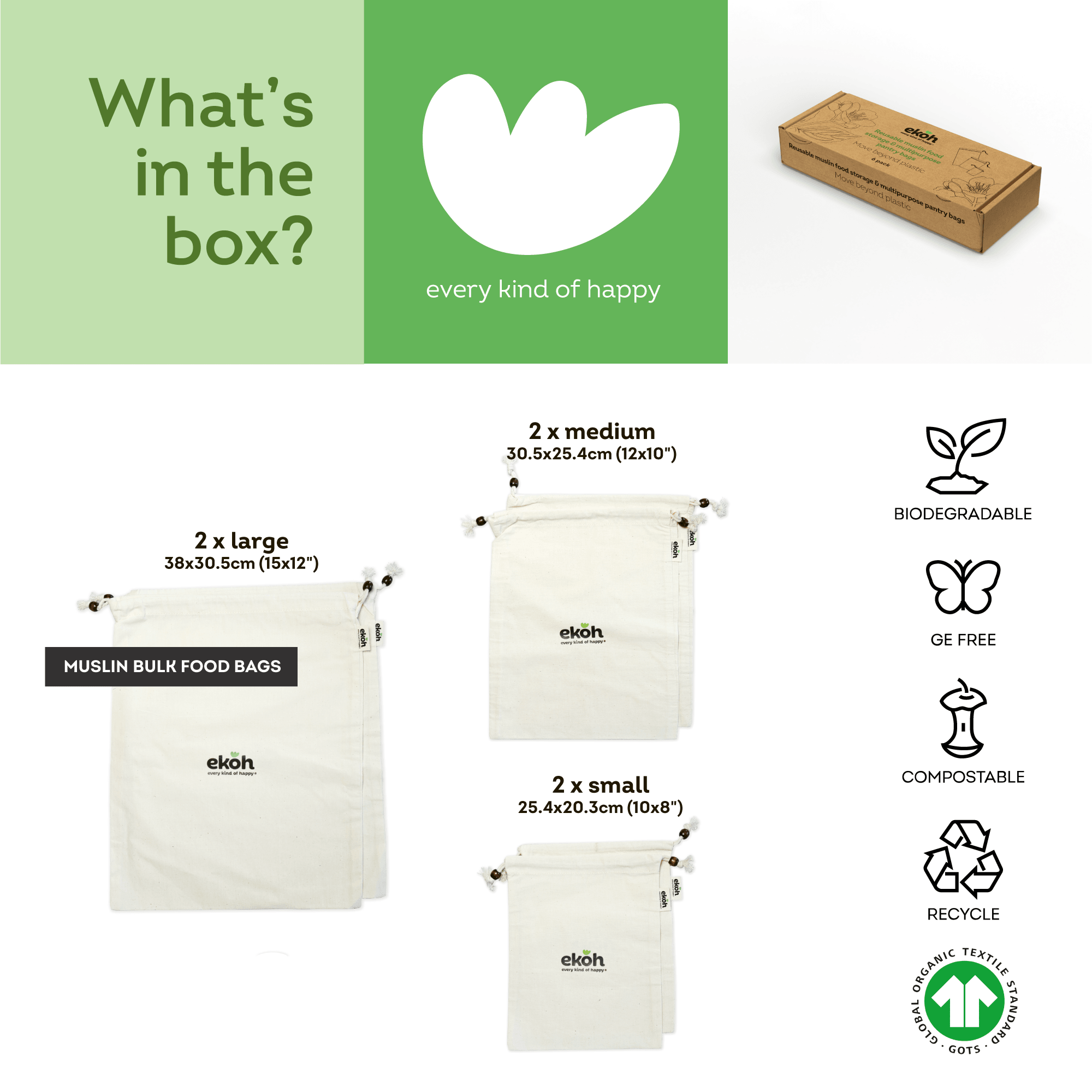 Nordic Ecoculture - Fresh storage bags