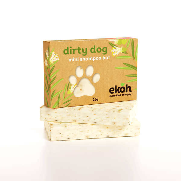 Pet Shampoo Soap Bar Dirty Dog Mini Natural Shampoo Wash Bar 25g/.88oz - Ekoh-Store