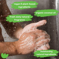 Organic Coconut Soap Bar Premium Eco Body Bar Peppermint Lavender Soap 200g - Ekoh-Store