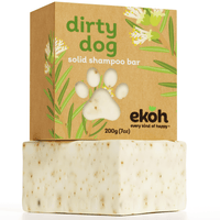 Natural Dog Shampoo Bar Solid Eco Wash Bar and Dog Soap (200g) - Ekoh-Store